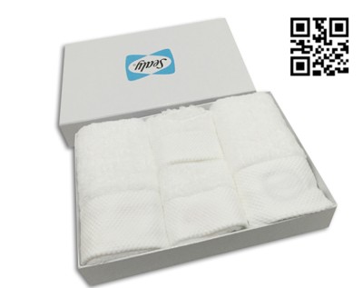 TWLP008  Customize towel box  make hotel towel box order towel box  towel box supplier back view